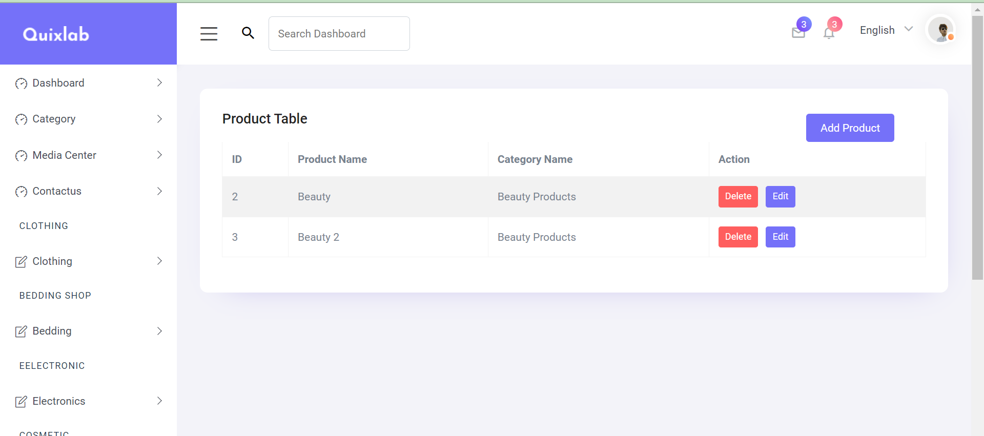 E-commerce Website
